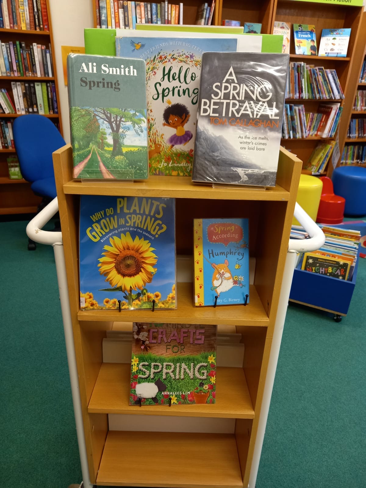 February Book Display: Ready for Spring! – Love Weston Library