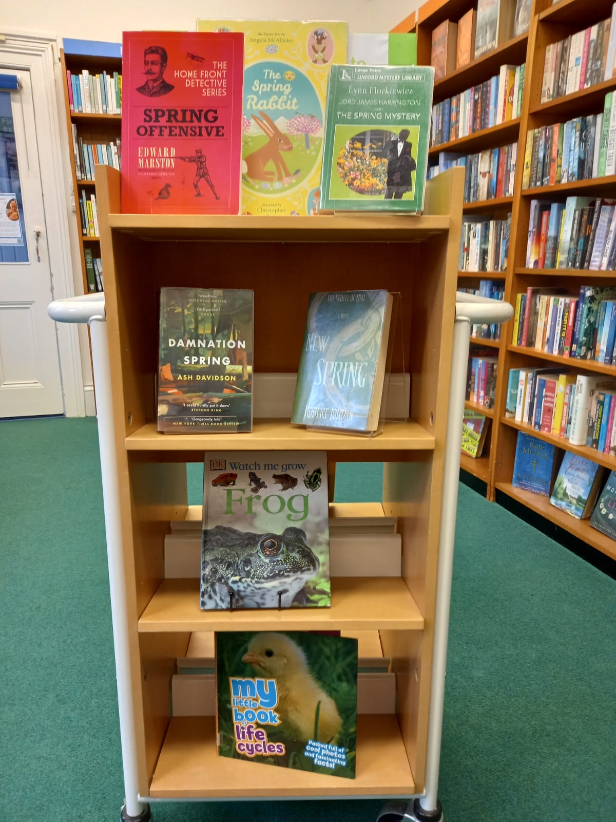 February Book Display: Ready for Spring! – Love Weston Library