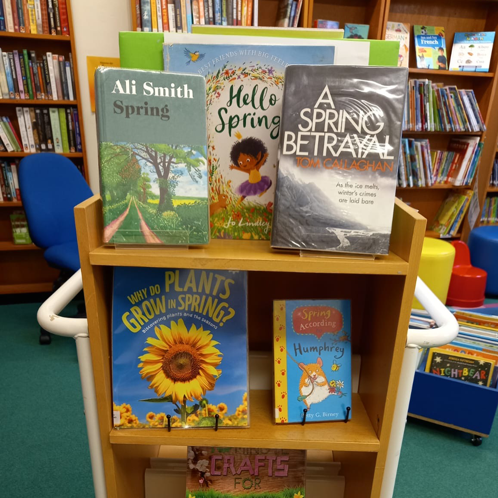 Featured Library Books February Book Display: Ready for Spring! – Love Weston Library